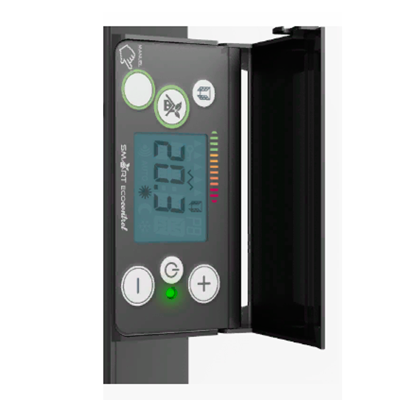 Конвектор электрический Noirot Axiom smart ECOcontrol антрацит 2000-вертикальный