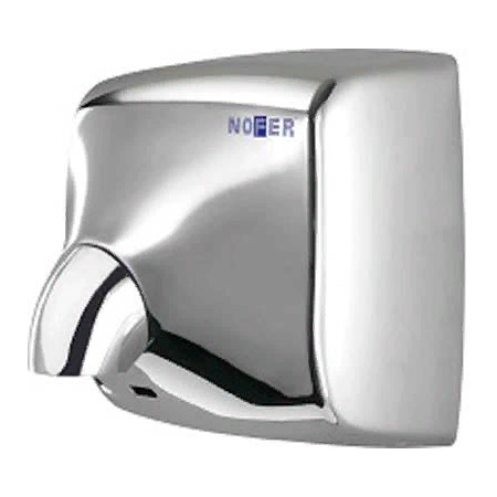 Металлическая сушилка для рук Nofer WINDFLOW 2450 W глянцевая