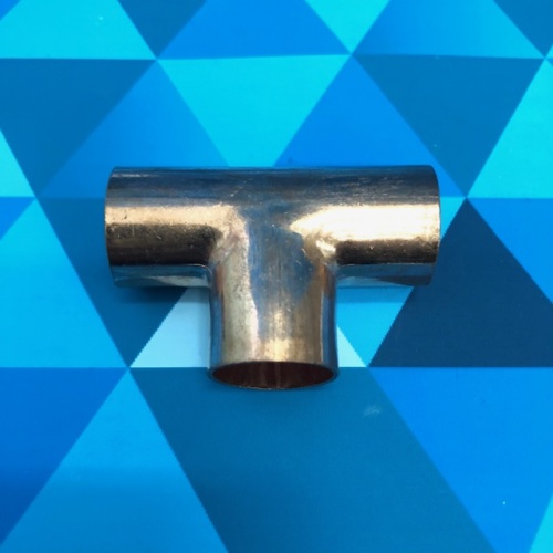 Тройник медный 3/4" (19мм.) пайка