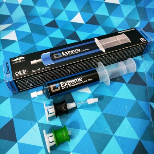 Герметик Errecom Extreme TR1062.C.H2.S2 (шприц 30мл, с адаптерами A/C R134 и R1234yf, Италия)