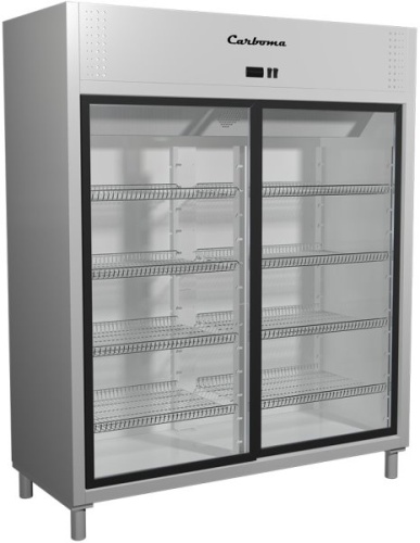 Шкаф холодильный ПОЛЮС R1400К Сarboma INOX