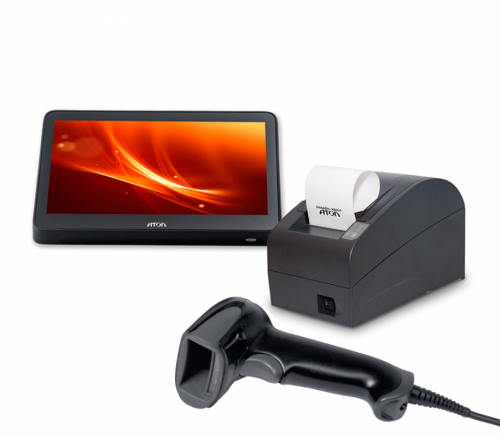 POS-система АТОЛ Optima Кафе ЕГАИС (АТОЛ 20Ф без ФН, POS-терминал 11.6", Windows 10 IoT, Frontol 5 К