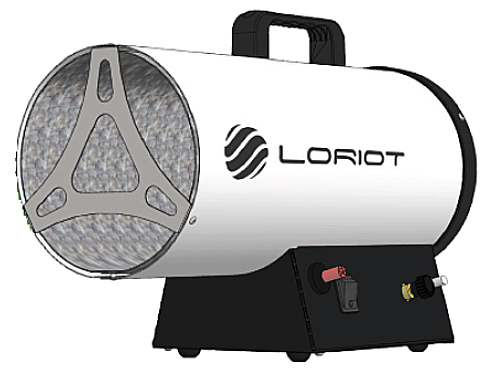 Газовая пушка 10 кВт Loriot GH-10
