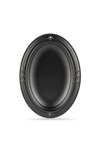 Овальная тарелка "Искандер" HS O İSK 2533 BLACK MAT