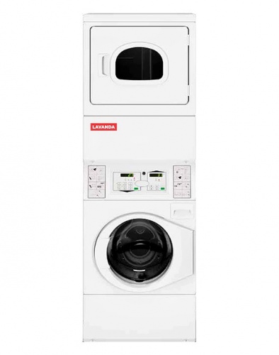 Сушильная Машина+Высокоскоростная Стиральная Машина LAVANDA WTU10E PW3 ТАНДЕМ