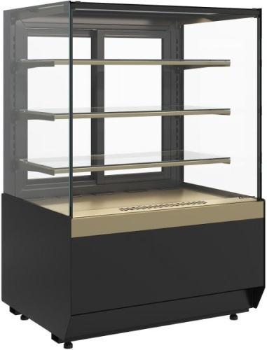 Витрина холодильная напольная ПОЛЮС KC70 VM 1,3-1 LIGHT (версия 2.0) (9005-0109)