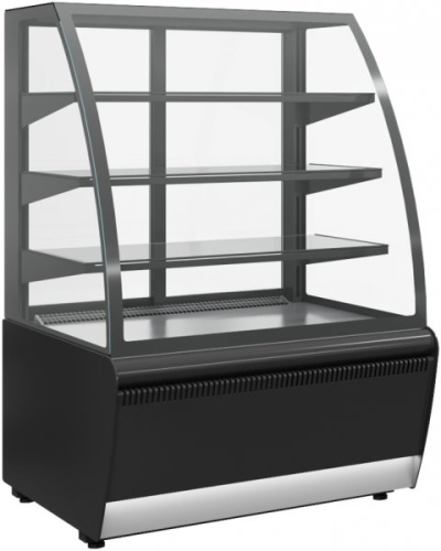 Витрина холодильная напольная ПОЛЮС K70 VV 1,3-1 STANDARD 9005-0430