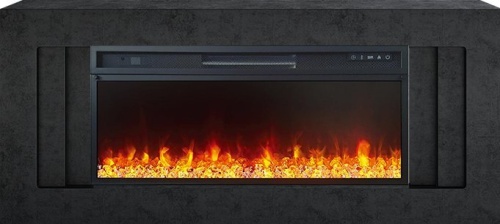 Каминокомплект Line 42 Dark Grey - Темный серый с очагом Vision 42 LED