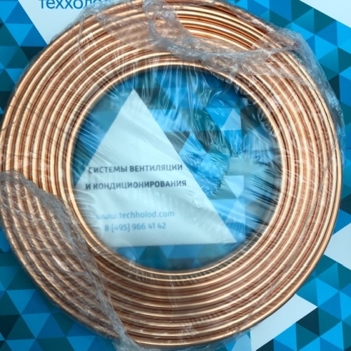 Медная труба 3/8" (9,52мм) Сербия, бухта 15м