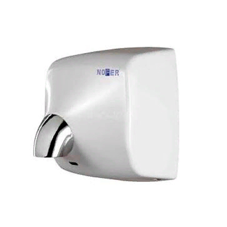Металлическая сушилка для рук Nofer WINDFLOW 2450 W белая