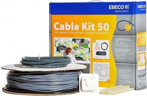 Нагревательный кабель Ebeco Cable Kit 50 (830/760 Вт)