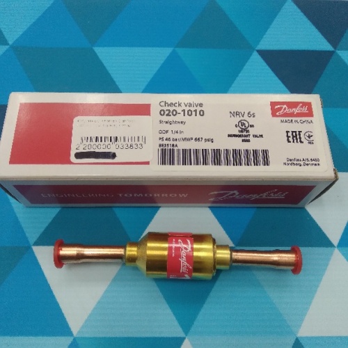Обратный клапан Danfoss NRV6s (1/4 пайка) Китай 020-1010