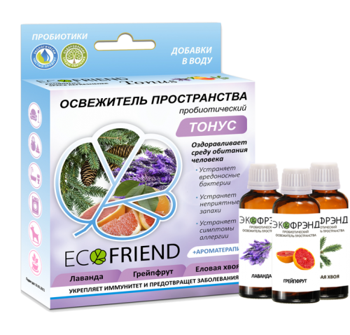 Пробиотический освежитель Ecofriend Тонус