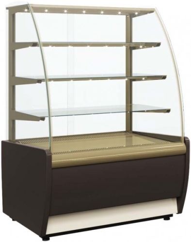 Витрина кондитерская Carboma K70 VM 1,3-1 LIGHT 0012-0109 (ВХСв-1,3д)