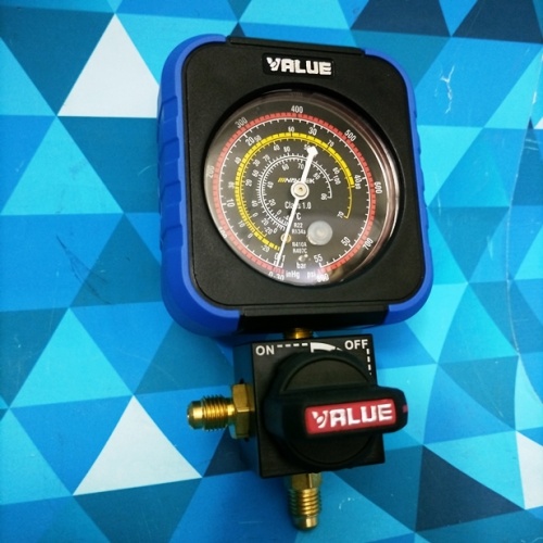 Коллектор одновентильный VALUE VRM1-B-0403 (для R22, R134a, R410a, R407C, высокое давление)