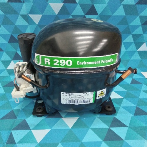 Компрессор Embraco (LBP) NEK2150U (R290, 582Вт при -23,3*C/ASHRAE, 13,54см3)