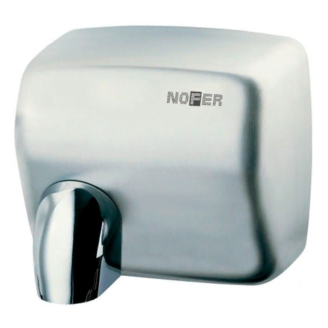 Металлическая сушилка для рук Nofer CYCLON 2450 W матовая