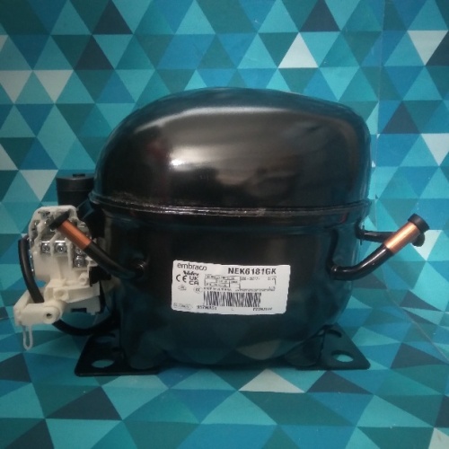 Компрессор Embraco (MBP) NEK6181GK (R404, 1098Вт при +7,2C*/ASHRAE, 7,28см3) Словакия
