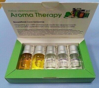 Ароманабор из 5 натуральных эфирных масел  Electrolux EHU/WF-15 Aroma Therapy