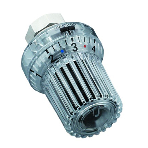 Термоголовка Oventrop Uni XHT M30x1.5 с нулевой отметкой (прозрачный)