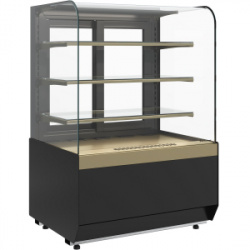 Витрина холодильная напольная ПОЛЮС KR70 VM 1,3-1 LIGHT (9005-0109)