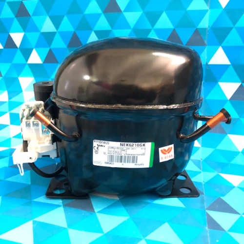 Компрессор Embraco (MBP) NEK6210GK (R404, 1304Вт при +7,2C*/ASHRAE, 8,77см3) Словакия