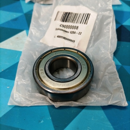 Подшипник 6204 2Z (20х47х14)  C90000008  L:488090000008
