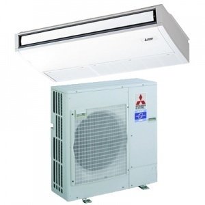 Мощный кондиционер напольно-потолочного типа Mitsubishi Electric PCA-RP100 KAQ / PUH-P100VHA/YHA