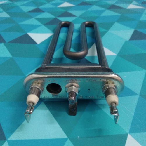 ТЭН 1700W UNIVERSALE с/о 165*120мм (С00292762 / С00094715, HTR020AR TW (c отверстием, прямой, белые)