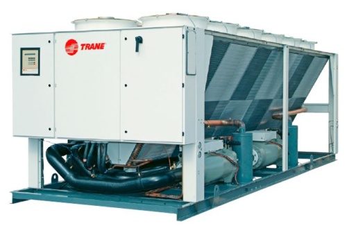Чиллер большой производительности воздушного охлаждения Trane RTAD165 с винтовым компрессором