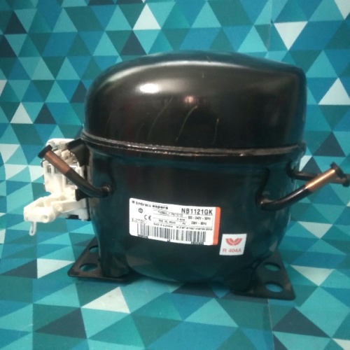 Компрессор Embraco (LBP) NB1121GK   (R404, 241Вт при -23,3C*/ASHRAE, 6,05см3) Словакия