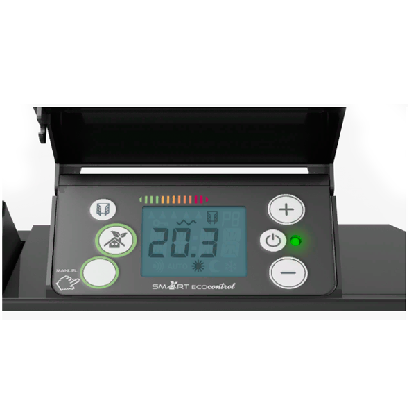 Конвектор электрический Noirot Axiom smart ECOcontrol антрацит 1500-низкий