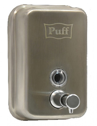 Дозатор жидкого мыла Puff 8615m хром матовый 1000 мл