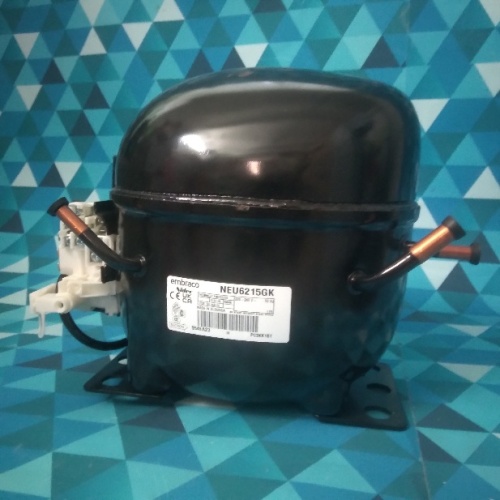 Компрессор Embraco (MBP) NEU6215GK (R404,1929Вт при +7,2C*/ASHRAE, 12,11см3) (замена NEK6213GK) Слов