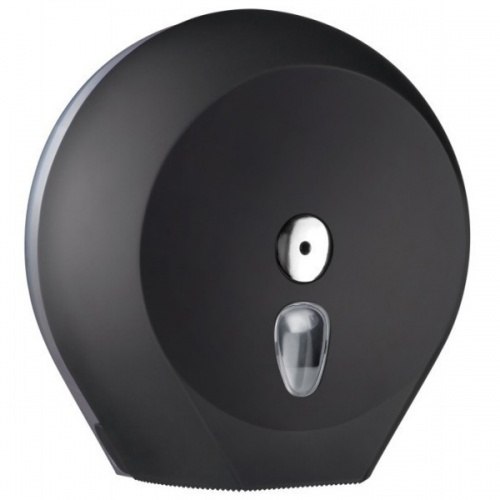 Диспенсер для туалетной бумаги Nofer 273х270х128 Black малый
