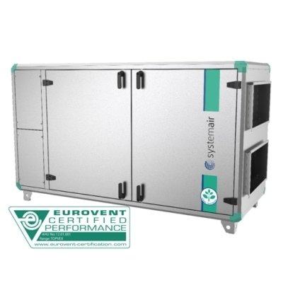 Приточно-вытяжная установка вентиляции с рекуперацией Systemair Topvex SX/C03 HWH-R
