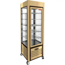 Витрина холодильная напольная HICOLD VRC 350 Beige FR