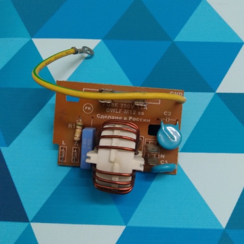Плата подавления помех для СВЧ DAEWOO DWLF-M12 284 (Сетевой фильтр,12A 250V)