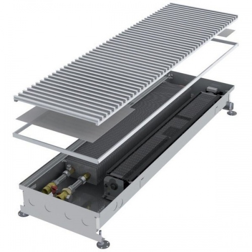 Внутрипольный конвектор длиной 1,6 м - 2 м Minib COIL-KT110 2000