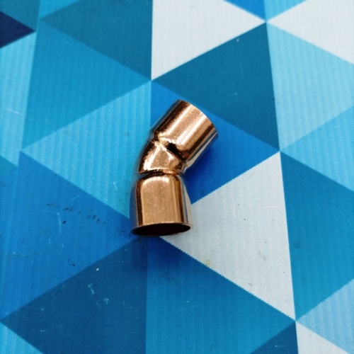 Угол медный 45гр. 1/2" (12мм.) пайка