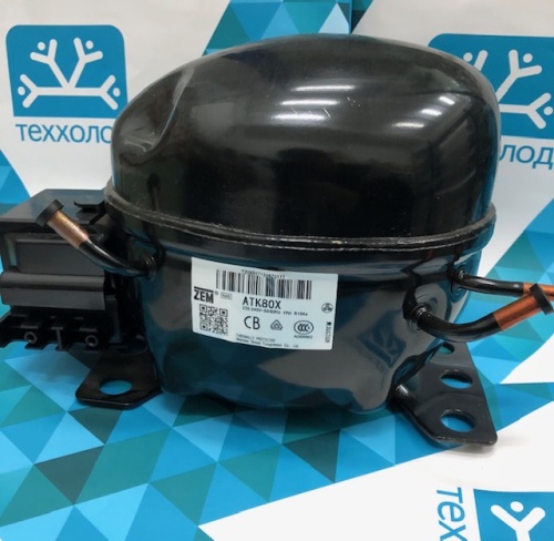 Компрессор (R134) Huaguang Wanbao (230Вт) ATK80X (LBP, 230Вт при -23.3C*/ASHRAE, 8,1см3 ) Китай