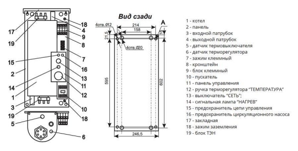 Электрический котел Эван С2-30