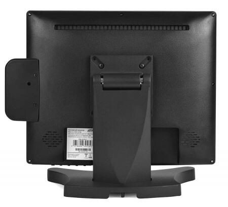 Сенсорный POS-монитор 15" АТОЛ CPOS-15TM, P-CAP, с ридером МК, черный