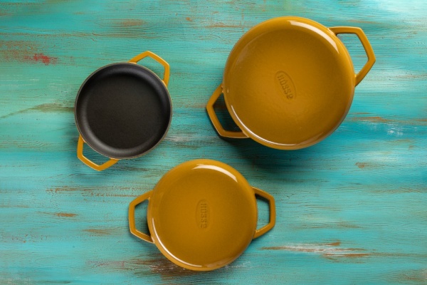 Неглубокая кастрюля HS Y KT 28 YELLOW