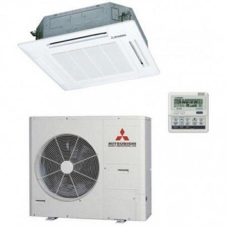 Инверторный кассетный кондиционер Mitsubishi Heavy FDT140VG/FDC140VNA