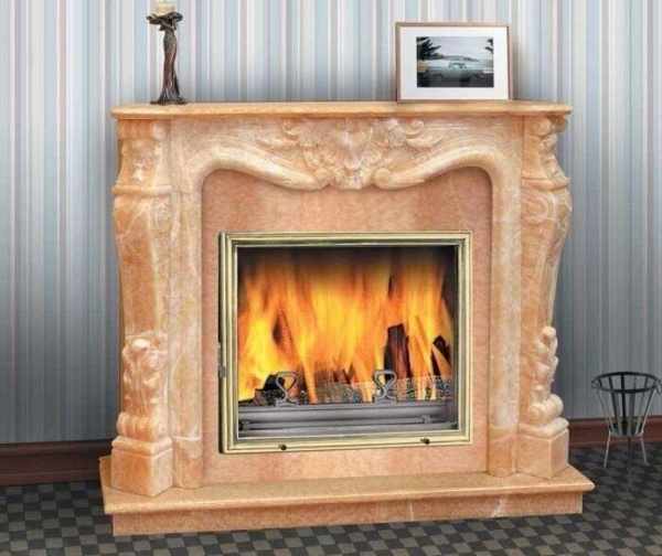Облицовка для дровяных каминов DeMarco VERSALLES Honey Onyx