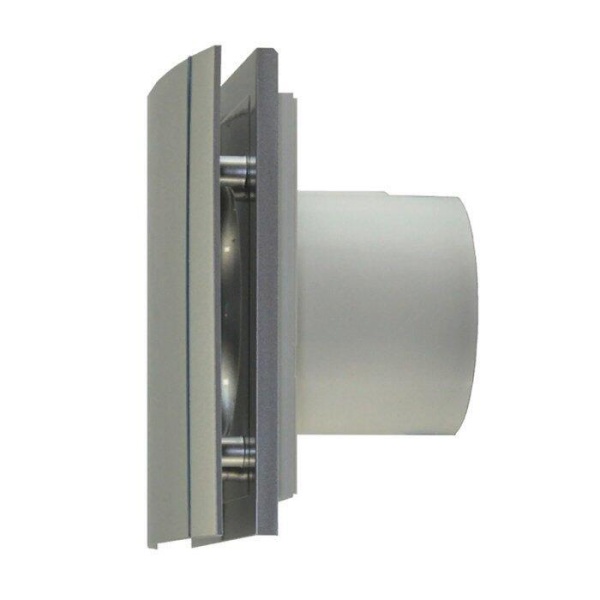 Вытяжка для ванной диаметр свыше 150 мм Soler & Palau SILENT-300CHZ 'PLUS' SILVER DESIGN-3C