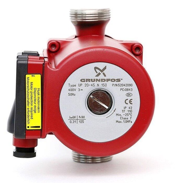Насос ГВС Grundfos UP20-45 N 150 1x230V 50Hz 9H