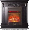 Деревянный камин (портал+очаг) InterFlame Berta M Luxe / Берта М Люкс с очагом Fobos Majestic