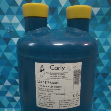 Аккумулятор линии всасывания Carly LCY 1517 S/MMS (2-1/8", 54 мм., V/15,2л.) ID: C68530 Франция